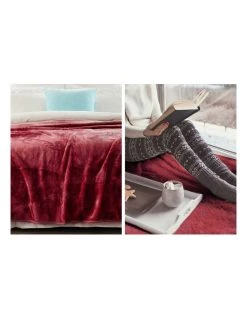 Cheap ✨ Laura Hill Mink Blanket Double Sided Queen Size Soft Plush Bed Faux Throw Rug 220 X 240cm 🎁 -Bedroom Sales Store 840050200 4 720x928