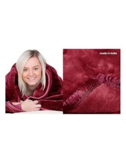 Cheap ✨ Laura Hill Mink Blanket Double Sided Queen Size Soft Plush Bed Faux Throw Rug 220 X 240cm 🎁 -Bedroom Sales Store 840050200 6 720x928