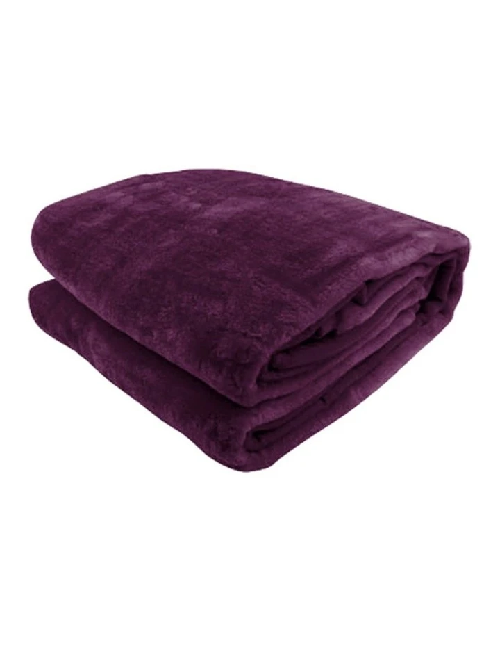 Flash Sale ⌛ Laura Hill Mink Blanket Throw Purple Double Sided Queen Size Soft Plush Bed Faux Rug ❤️ 1 Flash Sale ⌛ Laura Hill Mink Blanket Throw Purple Double Sided Queen Size Soft Plush Bed Faux Rug ❤️
