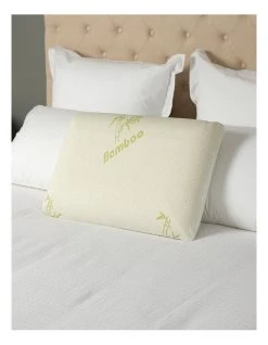 Deals 😍 Tontine Comfortech Memory Foam Pillow With Bamboo Cover ❤️ -Bedroom Sales Store 840118600 3 720x928