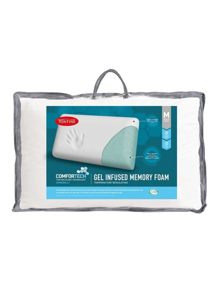 Outlet ๐ Tontine Comfortech Gel Infused Memory Foam Pillow ๐ 1 Outlet ๐ Tontine Comfortech Gel Infused Memory Foam Pillow ๐