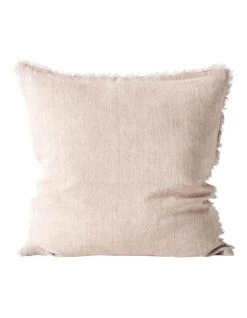 Promo 🎉 Aura Home Vintage Linen Fringe Cushion Shell 😀