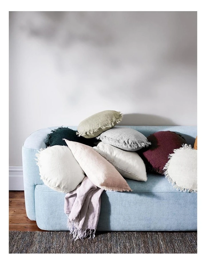 Promo 🎉 Aura Home Vintage Linen Fringe Cushion Shell 😀 3 Promo 🎉 Aura Home Vintage Linen Fringe Cushion Shell 😀 - Image 3