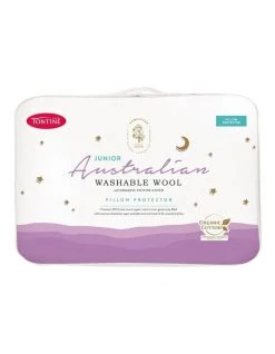 Best reviews of 😉 Tontine Homestead Junior Australian Washable Wool Pillow Protector White ⭐