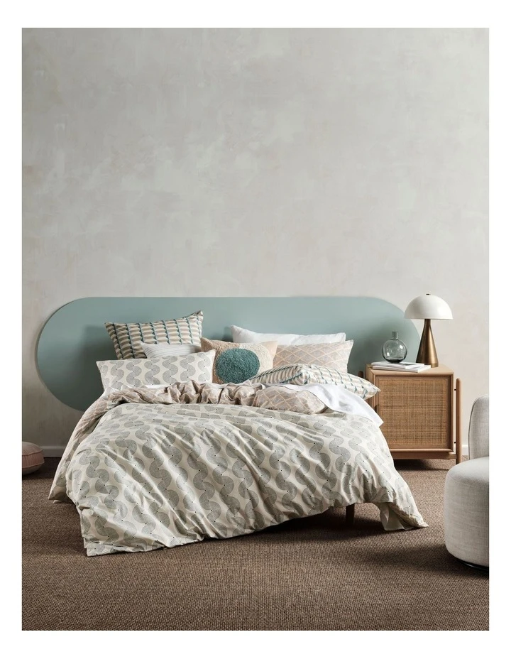 Flash Sale ✔️ Linen House Aida Quilt Cover Set Sky ✨ 1 Flash Sale ✔️ Linen House Aida Quilt Cover Set Sky ✨