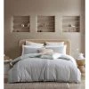 Discount ❤️ Linen House Cobain Quilt Cover Set Mineral ⭐