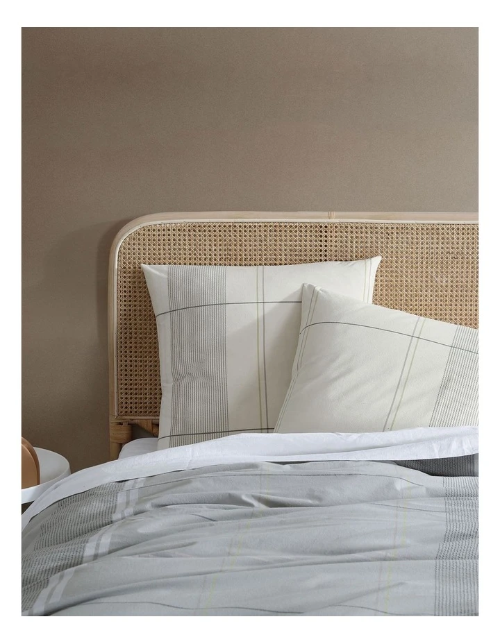 Discount ❤️ Linen House Cobain Quilt Cover Set Mineral ⭐ 4 Discount ❤️ Linen House Cobain Quilt Cover Set Mineral ⭐ - Image 4