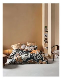 Cheapest 😍 Linen House Hazel Quilt Cover Set Caramel ✨