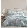 Best Pirce ⭐ Grace by Linen House Bamboo Florette Quilt Cover Set in Sage 🎉