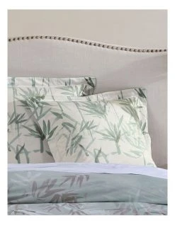 Best Pirce ⭐ Grace by Linen House Bamboo Florette Quilt Cover Set in Sage 🎉 -Bedroom Sales Store 840493360 4 720x928