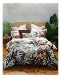 Discount ๐ M.M Linen Cantaloupe Jaguar Quilt Cover Set Multicolour ๐