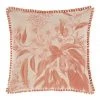 Wholesale ✨ Linen House Acacia Garden Cushion Pink ✔️