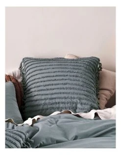 Promo ❤️ Linen House Dunaway Quilt Cover Set Petrol ⌛ -Bedroom Sales Store 841411270 841425760 7 720x928