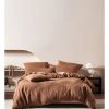 Cheapest ⭐ Linen House Lila Quilt Cover Set Pecan 🔥