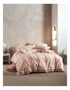 Deals 🎁 Linen House Lyndon Quilt Cover Set ❤️