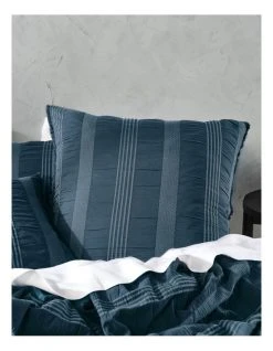 Deals ✨ Linen House Shrimpton Quilt Cover Set in Slate Grey 😀 -Bedroom Sales Store 841414330 841440070 5 720x928