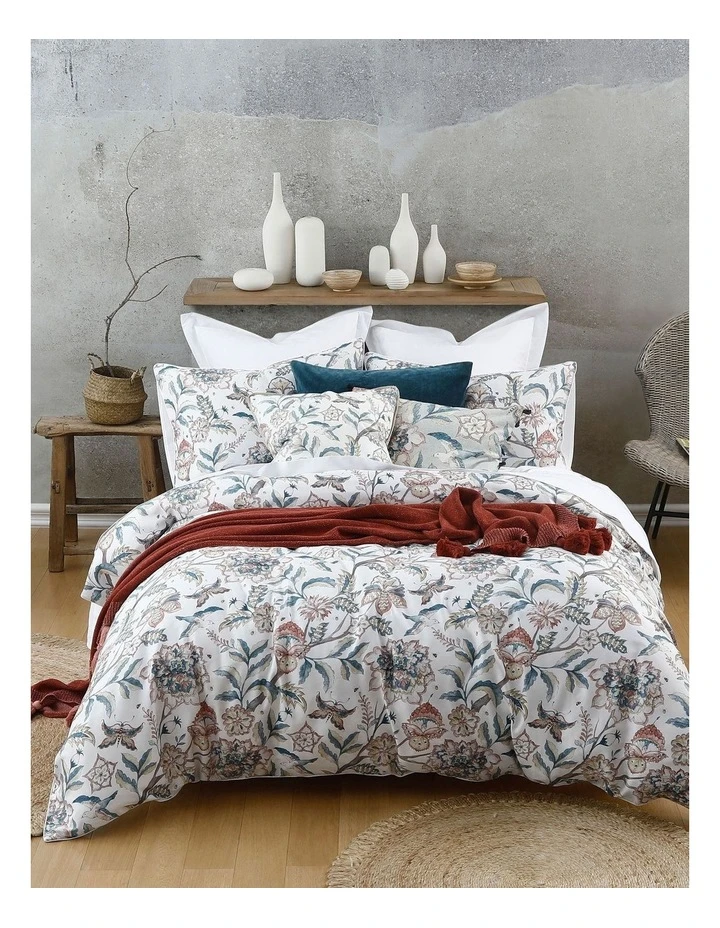 Best deal ⭐ M.M Linen Kabrini Quilt Cover Set Multicolour 🥰 1 Best deal ⭐ M.M Linen Kabrini Quilt Cover Set Multicolour 🥰