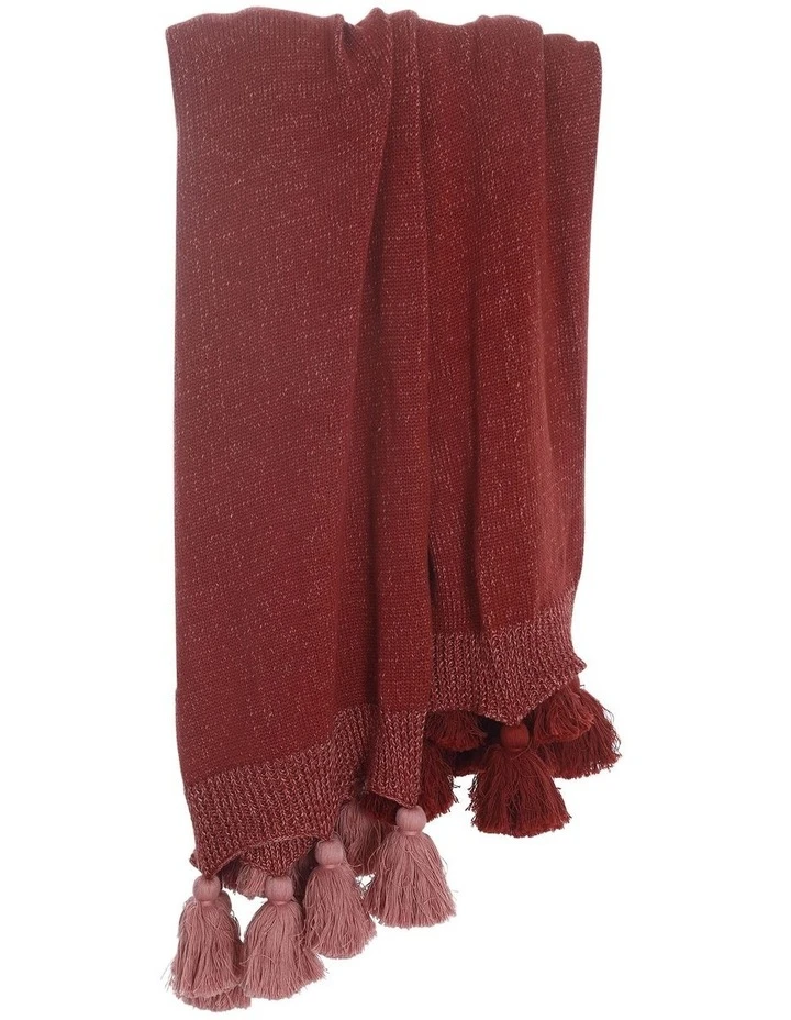 Best Sale ๐งจ M.M Linen Birch Throw in Cinnabar ๐ 3 Best Sale ๐งจ M.M Linen Birch Throw in Cinnabar ๐ - Image 3