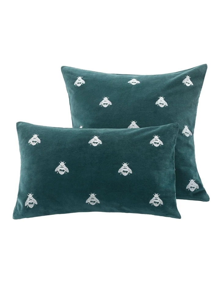 Buy ✔️ M.M Linen Buzz Cushion 30x50cm in Emerald 🥰 2 Buy ✔️ M.M Linen Buzz Cushion 30x50cm in Emerald 🥰 - Image 2