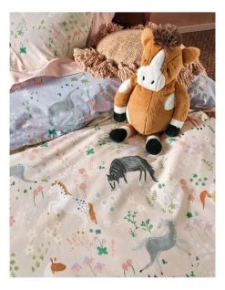 Cheap ⭐ Linen House Kids Lazy Horse Cushion 🎉 -Bedroom Sales Store 841711870 2 720x928