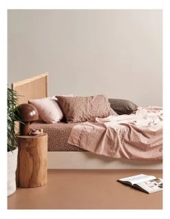 Buy 👍 Linen House 250TC Goldie Sheet Set in Rose ⭐ -Bedroom Sales Store 842034700 842027770 5 720x928