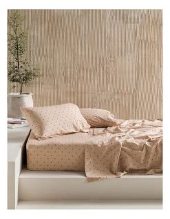 Best reviews of ⭐ Linen House 250TC Vivienne Sheet Set in Ginger ✔️