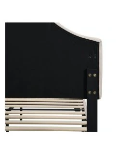 New 😀 IHOMDEC BEF03 Queen Size Wooden Upholstered Bed Frame Beige ⭐ -Bedroom Sales Store 842431870 7 720x928