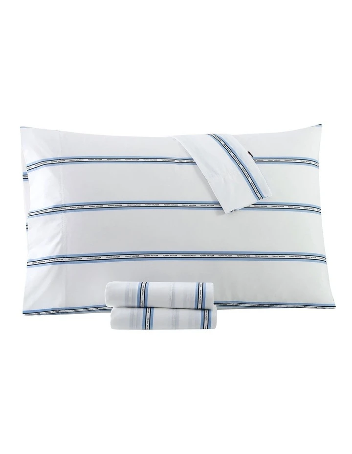Top 10 ⌛ Tommy Hilfiger Home Stripe Sheet Set Vista Blue ❤️ 1 Top 10 ⌛ Tommy Hilfiger Home Stripe Sheet Set Vista Blue ❤️