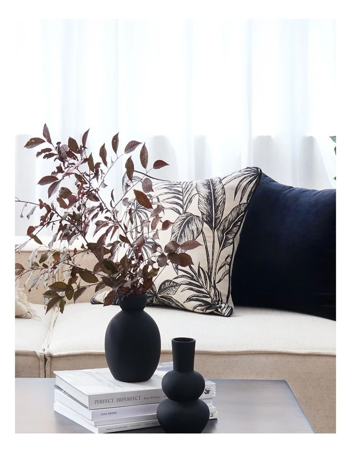 Brand new ๐ Madras Link Tahiti Black/Linen Cushion 55cm ๐ 3 Brand new ๐ Madras Link Tahiti Black/Linen Cushion 55cm ๐ - Image 3