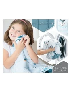 Flash Sale 🔔 Life Tree Kids Weighted Blanket - Light Blue Calming Blanket - 2.5kg ✔️ -Bedroom Sales Store 848671120 5 720x928