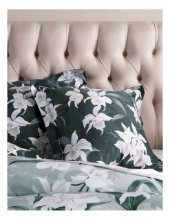 Best Pirce 👍 Grace by Linen House Cattleya Quilt Cover Set Aqua 👏 -Bedroom Sales Store 851449780 4 720x928