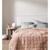 Best Pirce 🔔 Aura Home Luxury Velvet Bed Cover in Rosewater ⭐