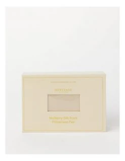 Brand new ✨ Heritage Silk Front Pillowcase Pair Champagne ⭐ -Bedroom Sales Store 853953850 853960690 1 720x928