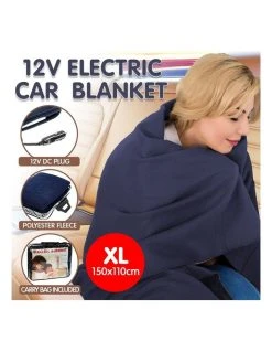 Best Pirce ✔️ Laura Hill 12 Volt Heated Car Blanket Travel Rug Soft Caravan Fleece Electric Throw DC Auto 🥰 -Bedroom Sales Store 855666010 6 720x928