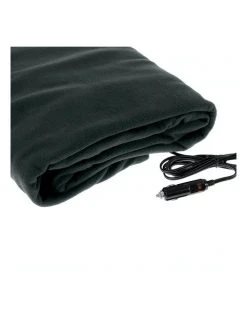 Top 10 ❤️ Laura Hill Heated Car Blanket Travel Rug Soft Caravan Fleece Electric Throw 12 Volt Dc Auto Black ⭐