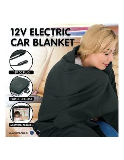 Top 10 ❤️ Laura Hill Heated Car Blanket Travel Rug Soft Caravan Fleece Electric Throw 12 Volt Dc Auto Black ⭐ -Bedroom Sales Store 855666730 6 720x928