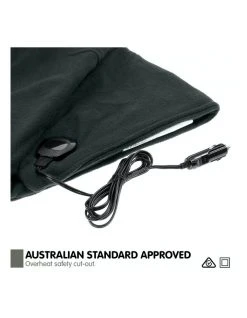 Top 10 ❤️ Laura Hill Heated Car Blanket Travel Rug Soft Caravan Fleece Electric Throw 12 Volt Dc Auto Black ⭐ -Bedroom Sales Store 855666730 7 720x928