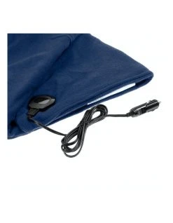 Discount ✨ Laura Hill Heated Car Blanket Travel Rug Soft Caravan Fleece Electric Throw 12 Volt Dc Auto Navy Blue ✨ -Bedroom Sales Store 855666820 3 720x928
