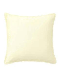 New ⌛ Sheridan Aurelea Square Cushion in Light Yellow ⭐