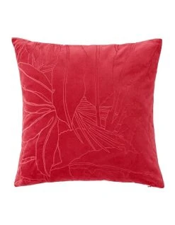 Cheapest ✨ Sheridan Coltrane Square Cushion in Cranberry 👏