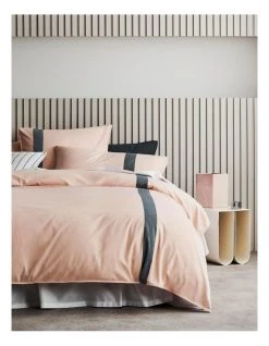 Coupon ✨ Sheridan Hanley Bed Linen Collection in Peach 👍