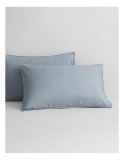 Cheapest 😉 Sheridan Supersoft Lyocell Linen Sheet Set Collection in Bluebird ❤️ -Bedroom Sales Store 855824050 3 720x928