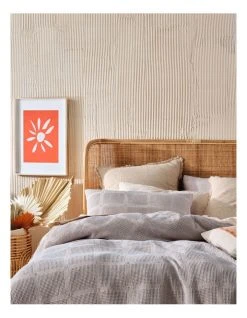 Coupon 😍 Linen House Galicia Quilt Cover Set In Blue/Sand ❤️ -Bedroom Sales Store 856124380 856116460 2 720x928