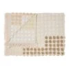 Promo ⭐ Linen House McKenzie Throw In Vanilla ⭐