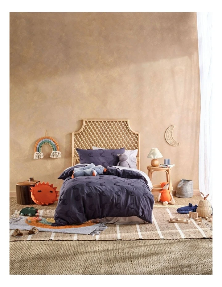 Outlet 🤩 Linen House Kids Moon Gaze Quilt Cover Set in Navy ⭐ 1 Outlet 🤩 Linen House Kids Moon Gaze Quilt Cover Set in Navy ⭐