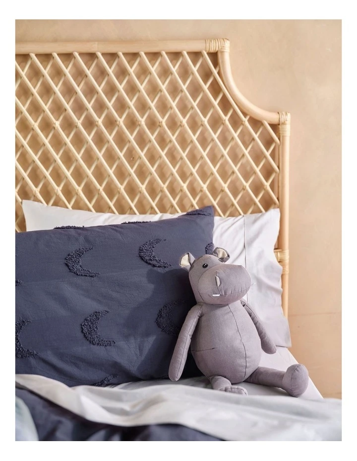 Outlet 🤩 Linen House Kids Moon Gaze Quilt Cover Set in Navy ⭐ 3 Outlet 🤩 Linen House Kids Moon Gaze Quilt Cover Set in Navy ⭐ - Image 3