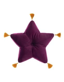 Hot Sale ✨ Linen House Kids Super Nova Cushion in Grape 🔔