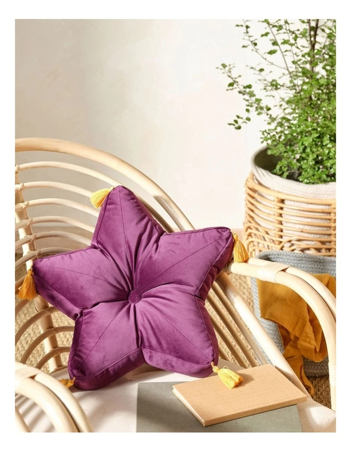 Hot Sale โจ Linen House Kids Super Nova Cushion in Grape ๐ 2 Hot Sale โจ Linen House Kids Super Nova Cushion in Grape ๐ - Image 2