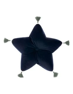 Budget ๐ Linen House Kids Super Nova Cushion in Navy โญ