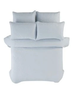 Cheap 👍 Martha Stewart Francesca Quilted Quilt Cover Set Blue ⌛ -Bedroom Sales Store 857722330 3 720x928